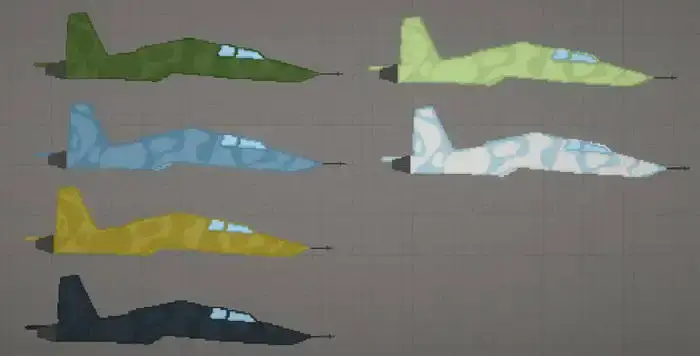 Multiple colors Su-34