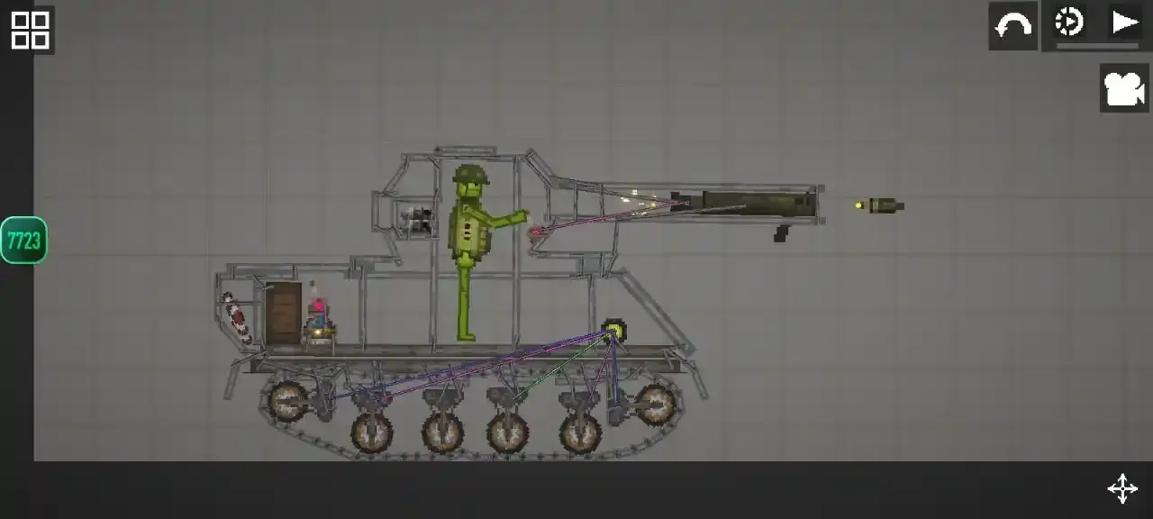 Melon character immovable