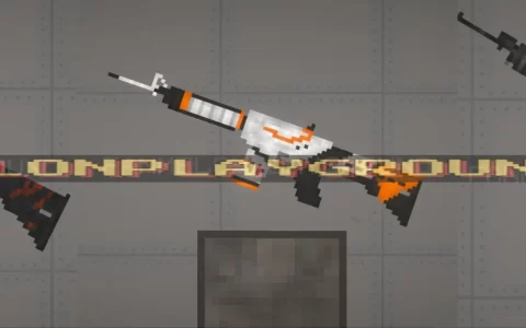 3 M4A4 assault rifle for Melon Playground