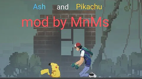 Ash and Pikachu