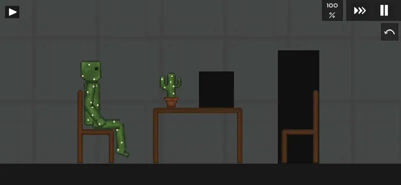 Cactus graper fruit and cactus plant