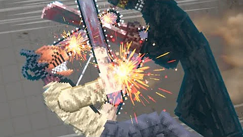 Chainsaw Man vs Katana Man