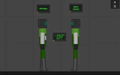 Doomguy and doom marine