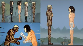 EREN vs REINER EPIC FIGHT