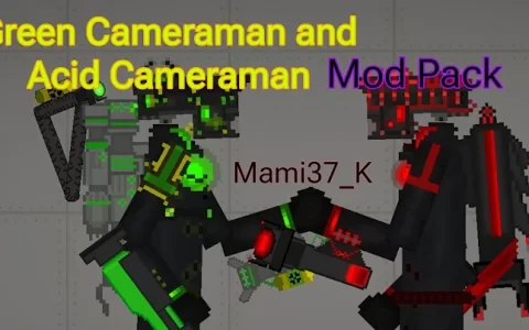 Green Cameraman and Acid Cameraman
