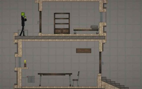 House of sandy color