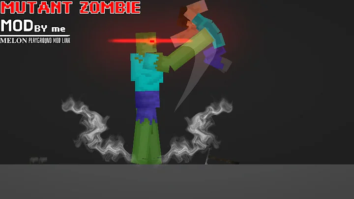 Mutant zombie and Steve