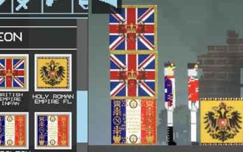 Napoleonic war flag