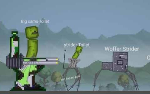 New skibidi Toilets and bStriders