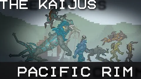 Pacific Rim Kaijus
