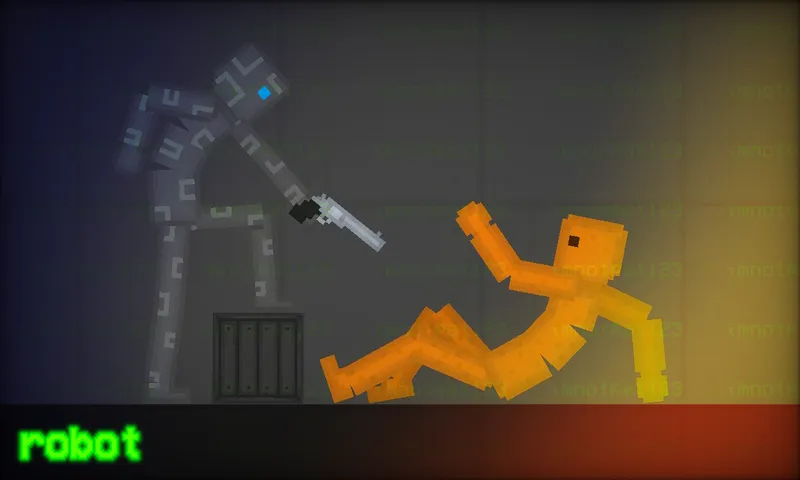 Robot Not bulletproof