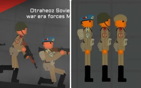 Soviet Cold War Styled infantry