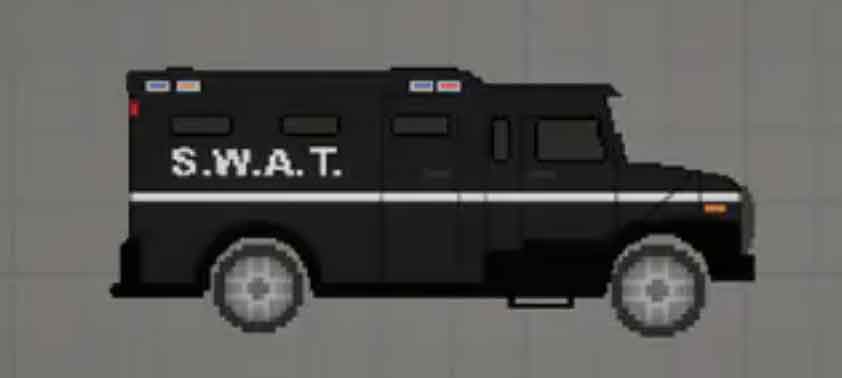 Special police van