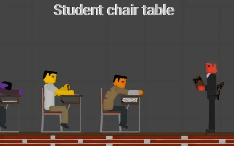 Student chair table