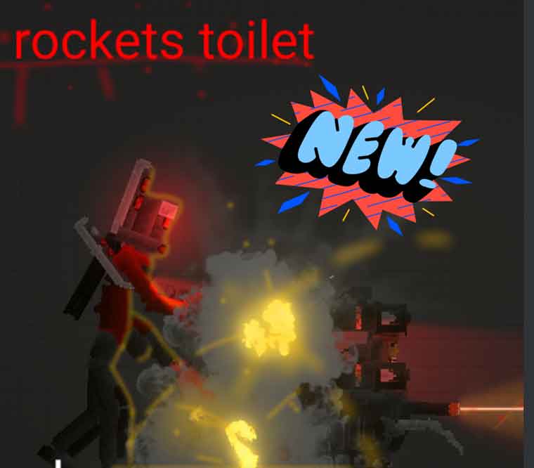 Tank rockets skibidi toilet