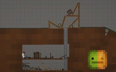 abandoned building and traps
