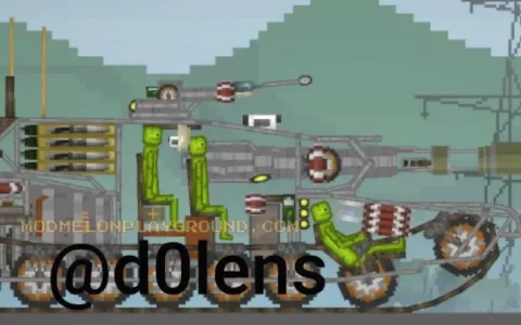 Abrams Tank Melon Playground (Sandbox)