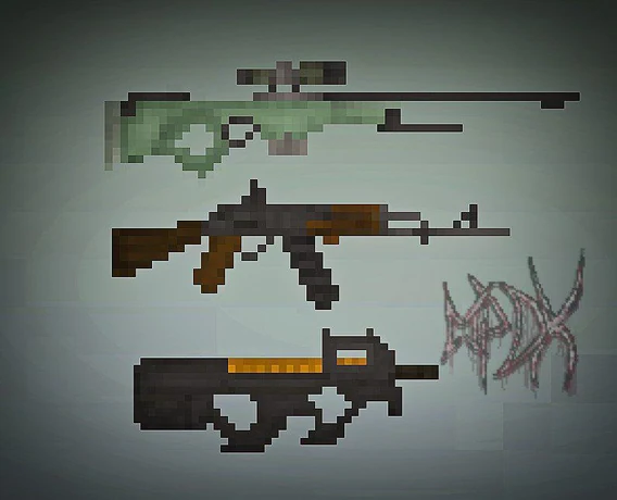 Weapons from CS GO