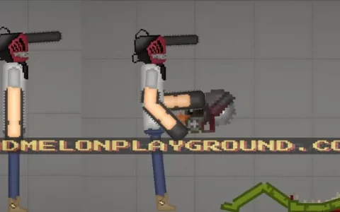 Denji Demon Monster Mod From Chainsaw Man For Melon