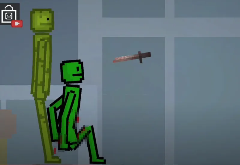 green screen man Blood