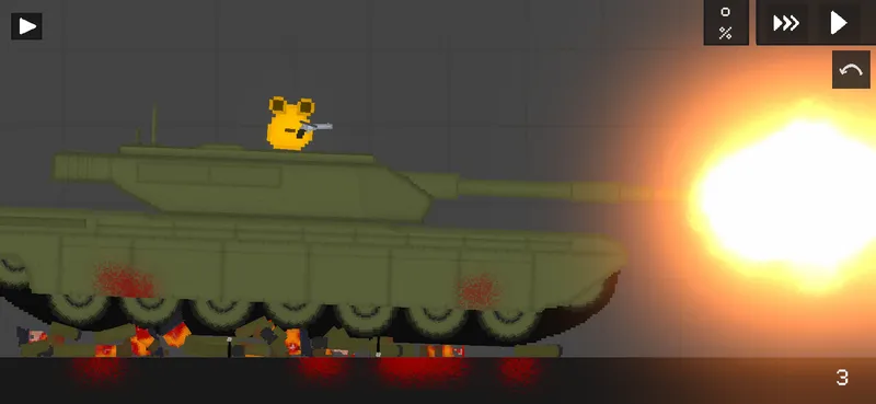 him invading a military base