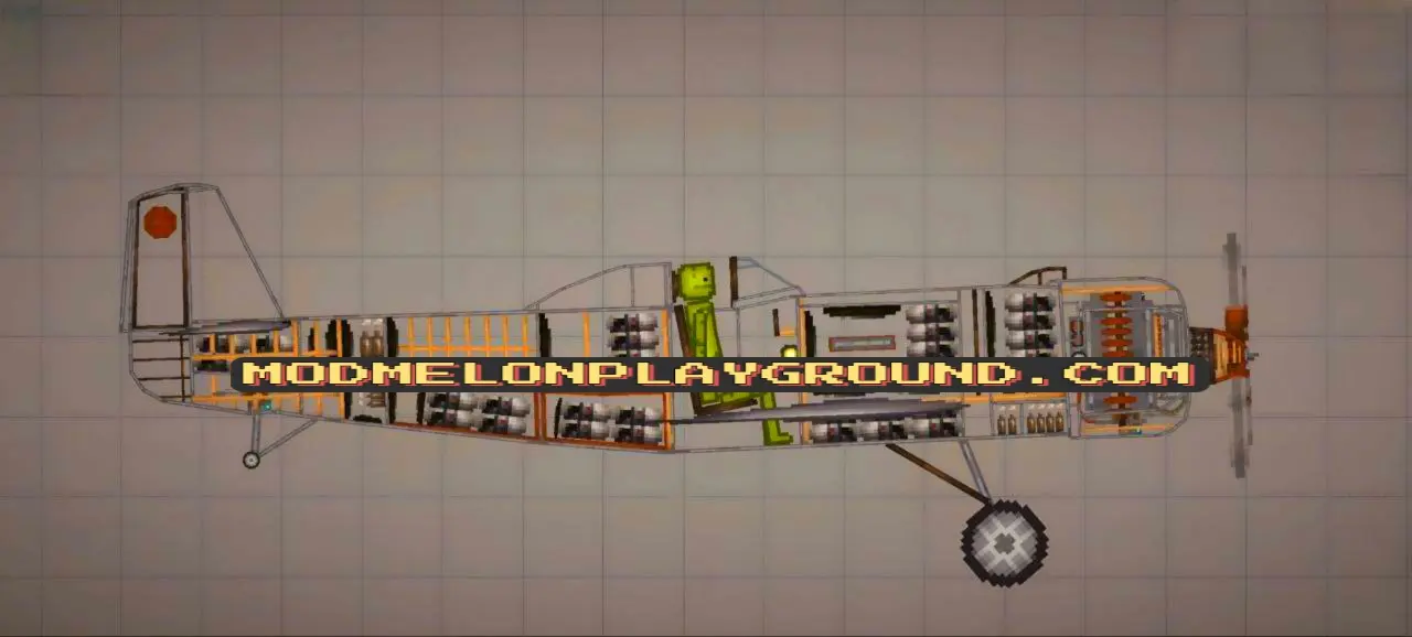 Kamikaze Aircraft For Melon Playground