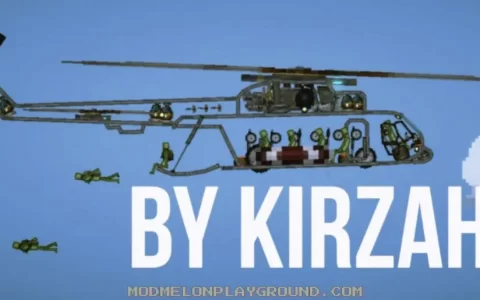 Helicopter With Crew