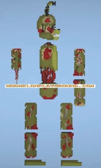 Scraptrap FNAF Mod For Melon Playground