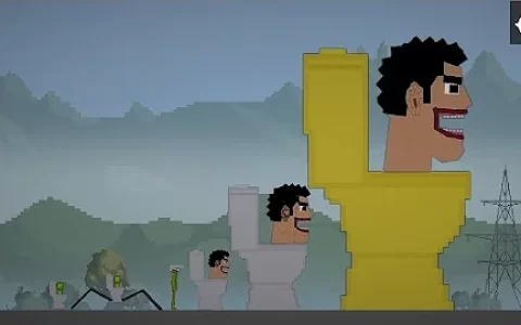 skibidi toilet and cameraman