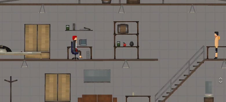 two-storey residential building